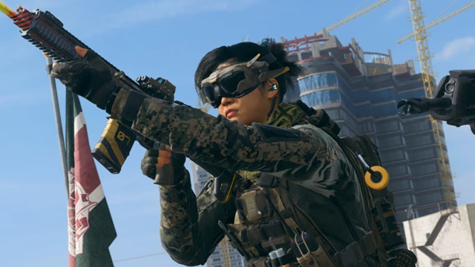 mw3 weapon operator with goggles